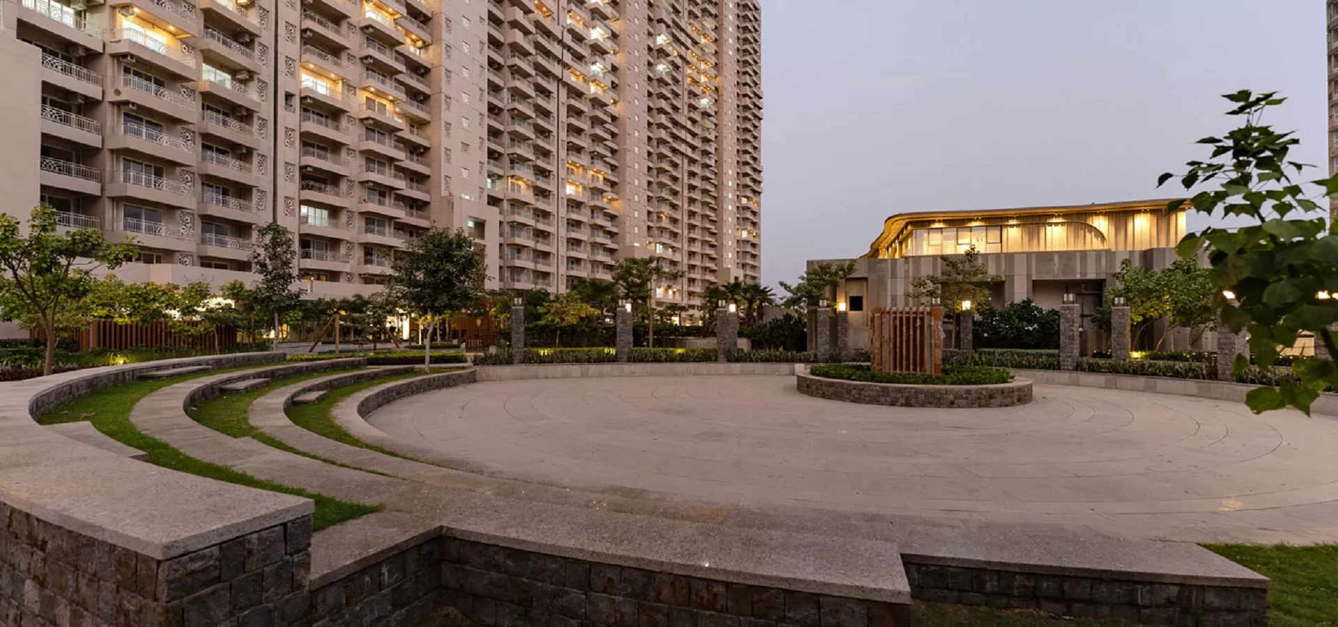 Cocoa County Sector 88A Gurgaon residential towers and landscaped central master plan